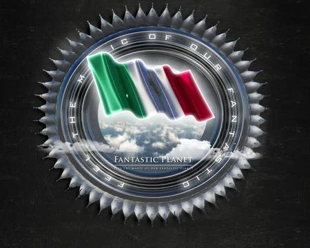 Flag Mexico quality designer flag Stock Illustration