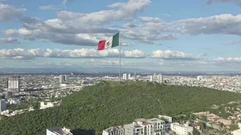 Flag of Mexico with wind up Stock-Footage 242874834