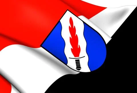 Flag of michaelnbach Stock Illustration