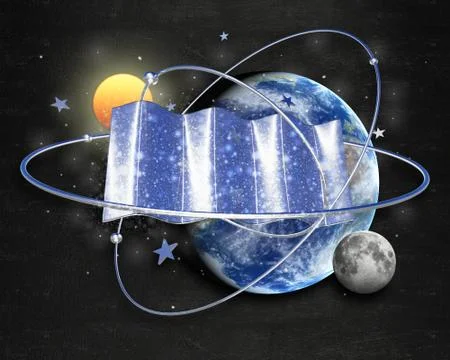 Flag Micronesia quality designer flag Stock Illustration