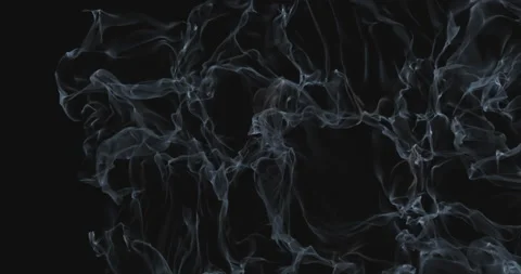 Flag Micronesia  turns into smoke. State weakening concept, alpha channel. Stock Footage 172503531