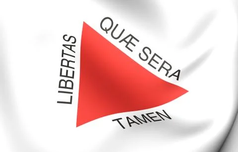 Flag of minas gerais Stock Illustration