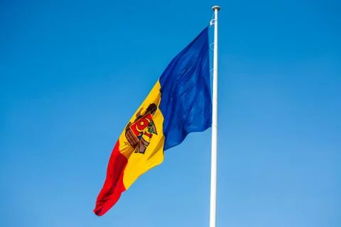 Flag of Moldova Foto stock