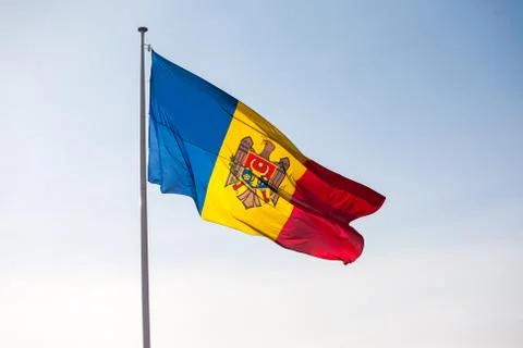 Flag of Moldova Foto stock