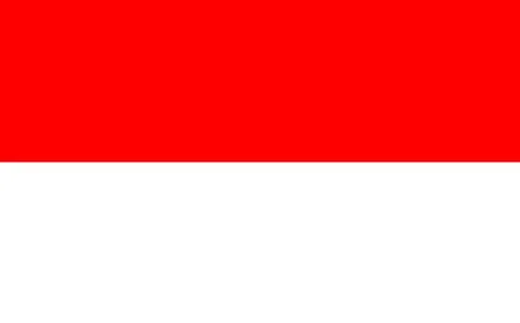 Flag of Monaco Stock Illustration