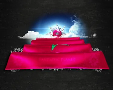 Flag Morocco quality designer flag Stock Illustration