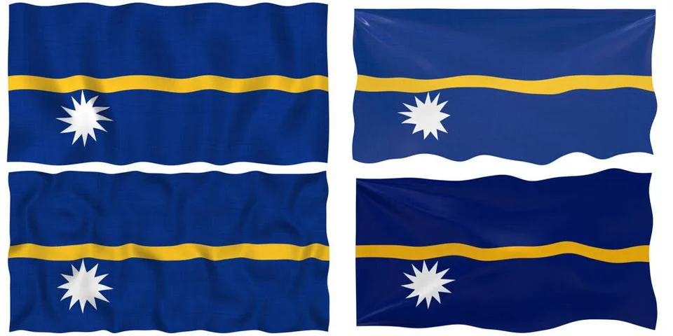 Flag of Nauru Great Image of the Flag of Nauru Copyright: xZoonar.com/Phil... Stock Photos