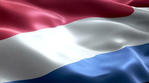 Flag Netherlands Video stock 47755435