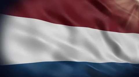 Flag of Netherlands Video stock 49190290