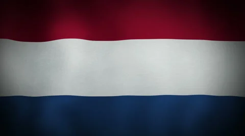 Flag Netherlands Stock Footage 54426510