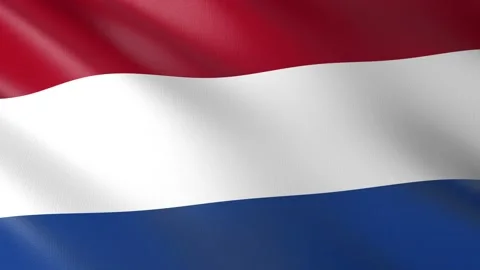 Flag of the Netherlands Video stock 150484379