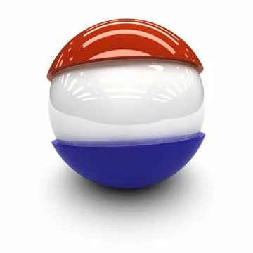 Flag of the netherlands Stock Illustration