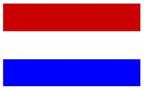 Flag of the Netherlands Stock Illustration