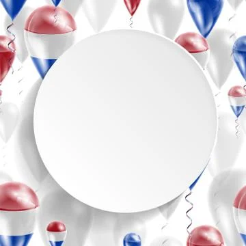 Flag of the Netherlands Stock Illustration