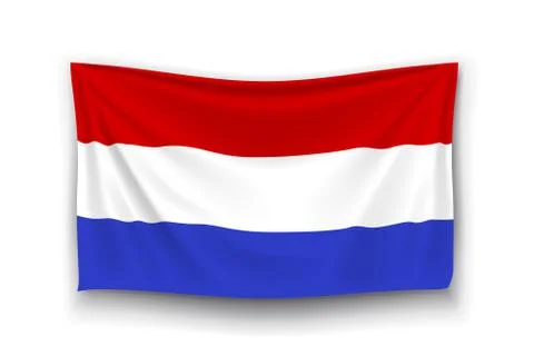 Flag of netherlands Stock Illustration