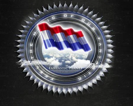 Flag NetherlandsA quality designer flag Stock Illustration
