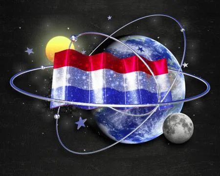 Flag NetherlandsA quality designer flag Stock Illustration