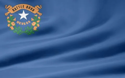 Flag of Nevada Stock Photos