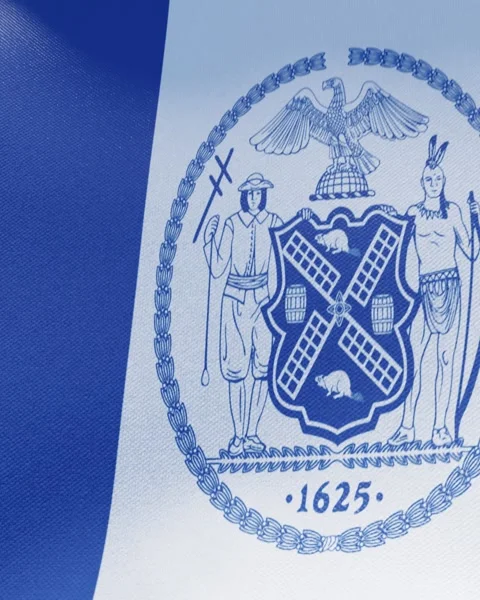 Flag of New York Stock-Footage 278613434