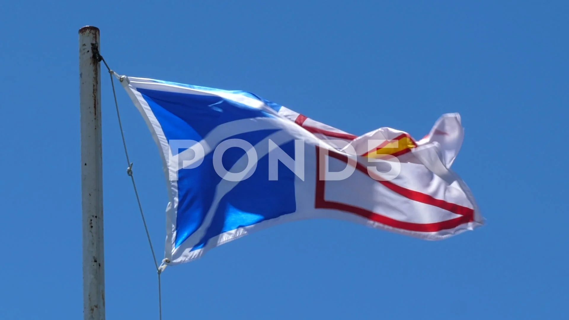 how does the flag contribute newfoundland labrador