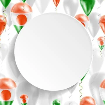 Flag of Niger Stock Illustration