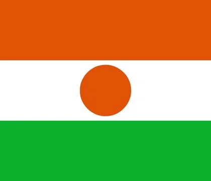 Flag of Niger Stock Illustration