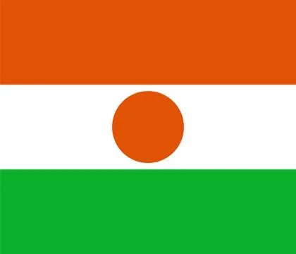 Flag of Niger Vector illustration Stock Illustration