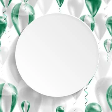 Flag of Nigeria Stock Illustration