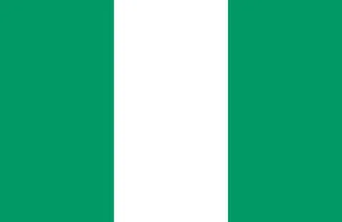 Flag of Nigeria Stock Illustration