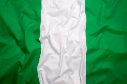 Flag of Nigeria Stock Photos
