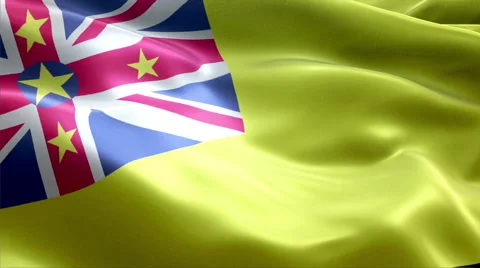 Flag Niue Vídeos de archivo 47756864
