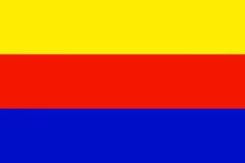 Flag of North Holland Stock Illustration