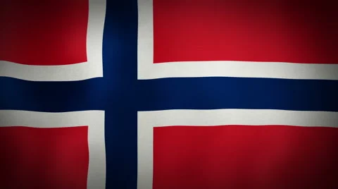 Flag Norway Stock Footage 49682167