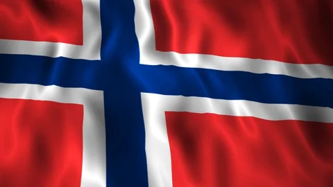 Flag Norway Stock Footage 128176503