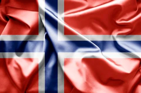 Flag of norway Stock Illustration