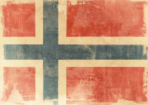 Flag of norway Stock Illustration