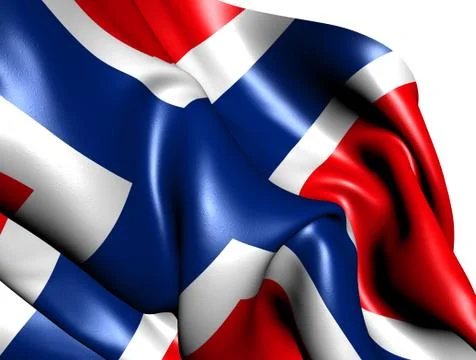 Flag of norway Stock Illustration