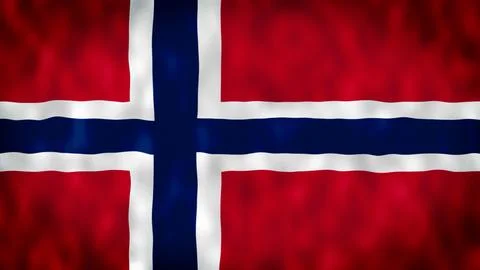 Flag of Norway Stock Illustration