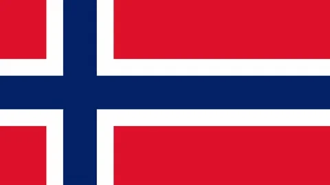 Flag of Norway moving sideways 스톡 동영상 220774661