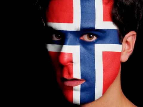 Flag of norway Stock Photos