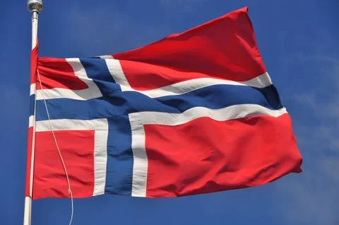 Flag of Norway Stock Photos