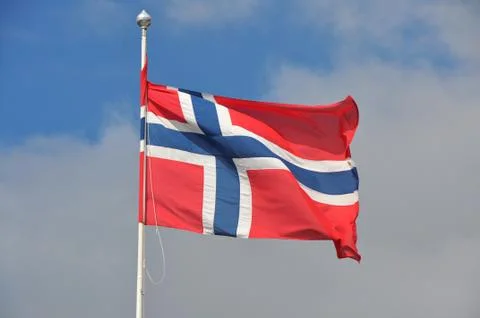Flag of norway Stock Photos