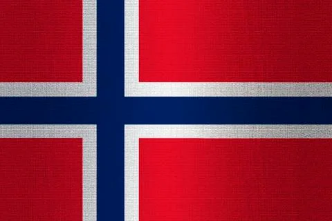 Flag of Norway on stone Stock Photos