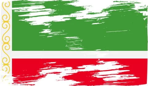 Flag of  with old texture. Vector 스톡 일러스트