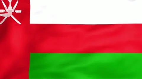 Flag Of Oman Stock Footage 11355753
