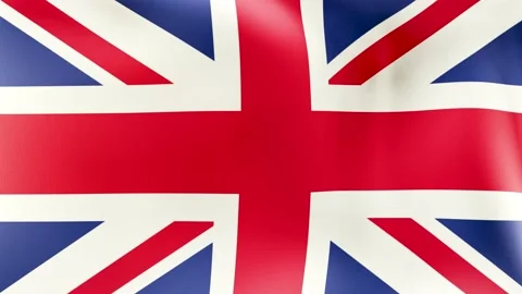 Flag or ensign of Great Britain Stock Footage 160564909