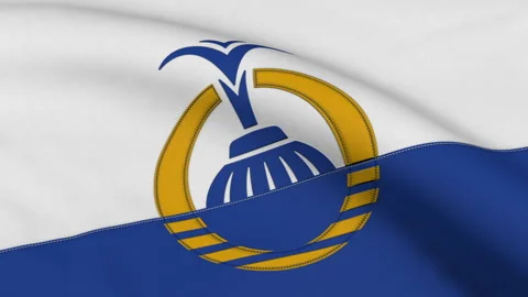 Flag of Orlando City, Florida Loop Stock Footage 241161906