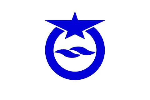 Flag of Otsu, Shiga Stock Illustration