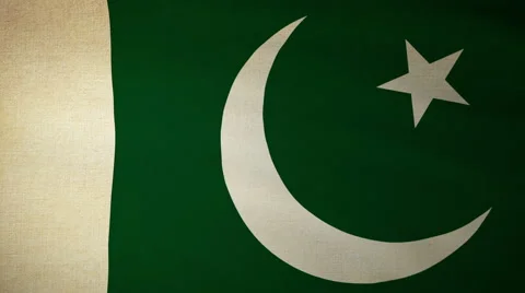 Flag Pakistan Stock Footage 61150957
