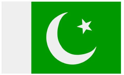 Flag of Pakistan Stock Illustration